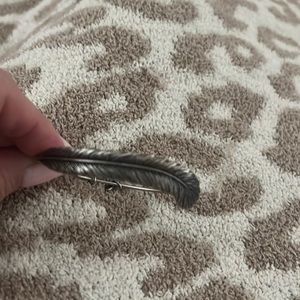 Alex and Ani silver feather wrap bracelet